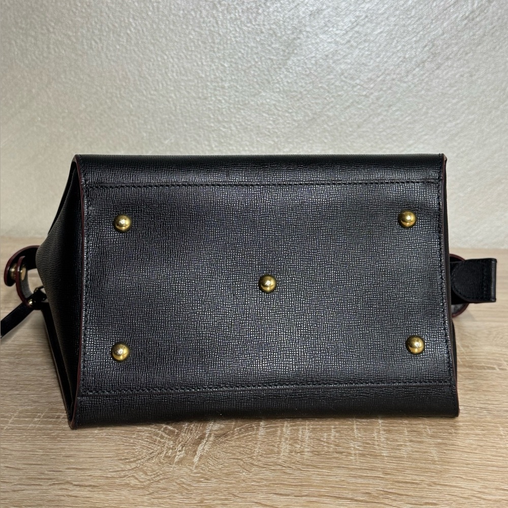 Longchamp Black Medium Satchel Bag - Picture 4 of 16